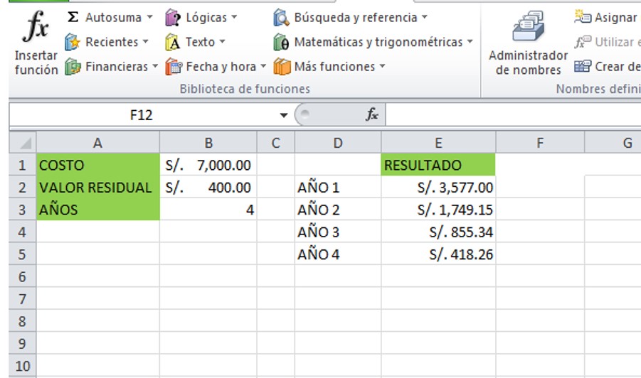Función Excel DBDUMP 1 Función Excel DBDUMP