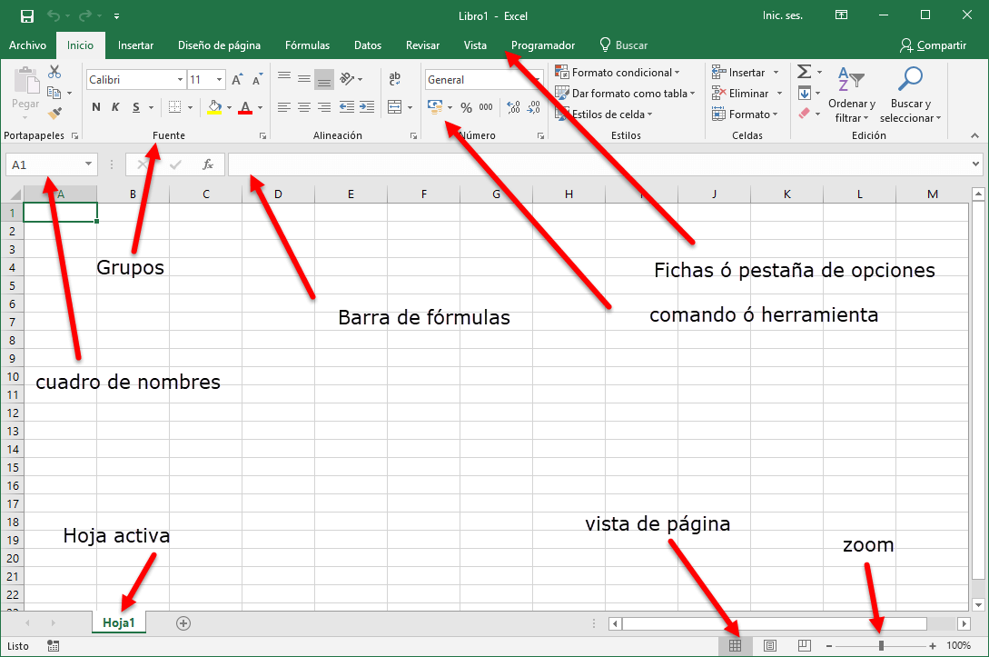 Función PARTE de Excel 1 Función PARTE de Excel