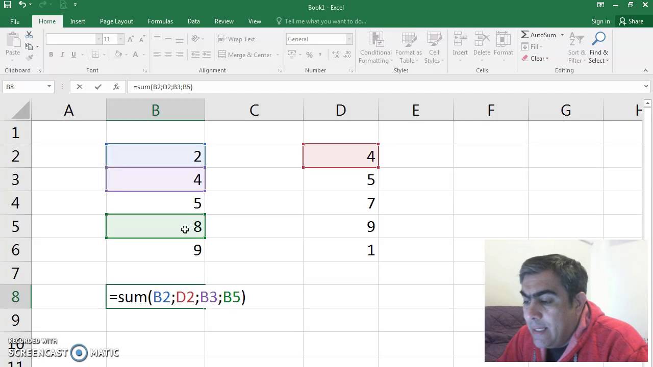 Función SUMA de Excel 9 Función SUMA de Excel