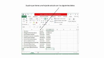 Función de CADENA DE TEXTO de Excel